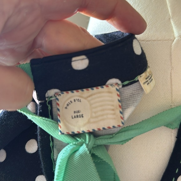 L - Anthropologie Polka Dot Dress - Picture 4 of 4